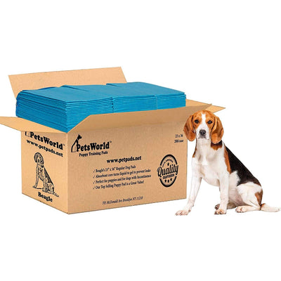 PetsWorld Economy Value (23x36 inch) Puppy Training & Potty Pads